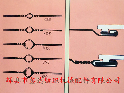 鋼絲綜、尼龍包覆綜絲、特種鋼絲綜、翻邊綜眼鋼絲綜型號與規(guī)格的詳細(xì)說明